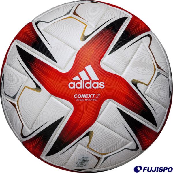 adidas TEAMGEIST サッカーボール ホワイト/レッド 5号 adidas