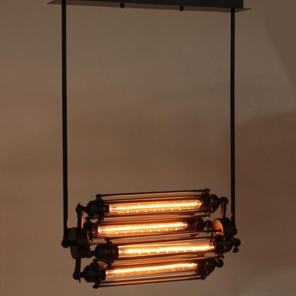 インダストリアル アイアンペンダントライト (4灯タイプ) : KAGZ