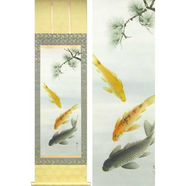 群鶴 北村晴方 掛け軸 群鶴 北村晴方 掛け軸 群鶴 北村晴方 掛け軸