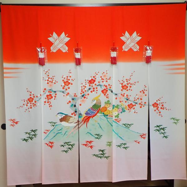加賀のれん 花嫁のれん 郷土 亀と鶴 5 kimono-morizen_nxx5gwbwzb