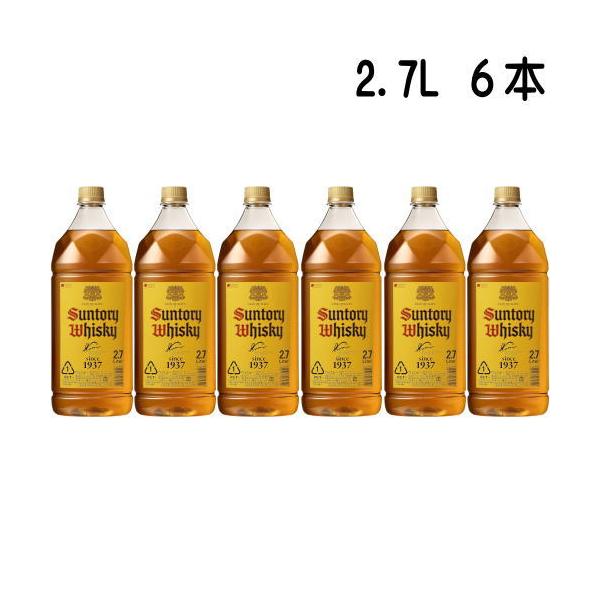 サントリーウイスキー 角瓶 40度 2700ml 6本 サントリー ウイスキー 角