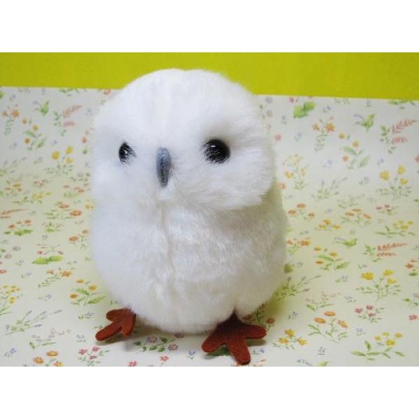 ぬいぐるみ フクロウ 日本製 スターチャイルド 白フクロウ