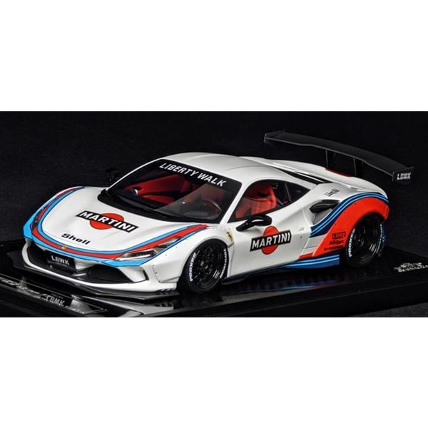 ミニカー 1/18 フェラーリ ミニカー フェラーリ F8 マルティニ色 VIP