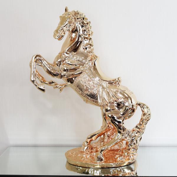 楽天市場】馬 置物（素材（インテリア）金属）の通販 ​【重さ6.4kg】馬