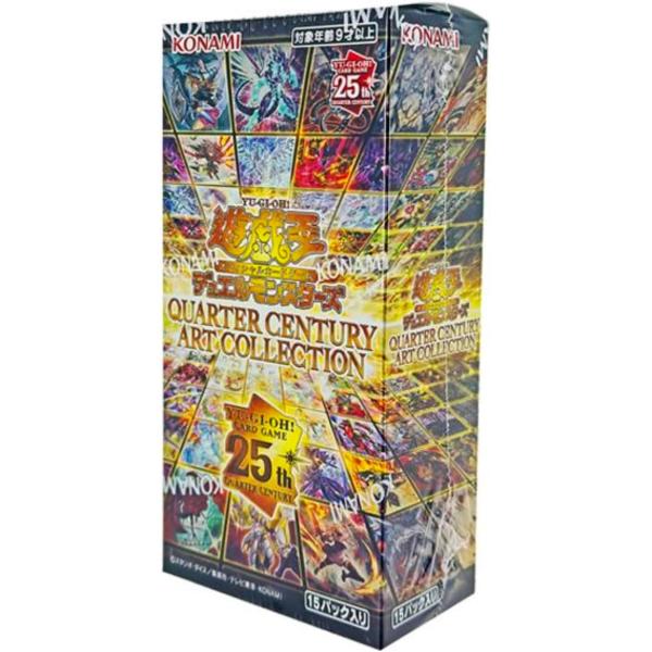 遊戯王QUARTER CENTURY ART COLLECTION 新品6BOX 遊戯王 QUARTER