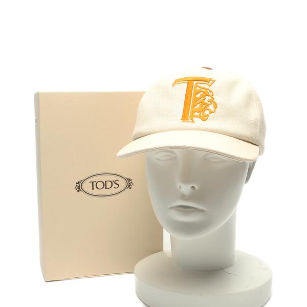 美品 トッズ キャップ 6パネルキャップ リネンミックスコットン