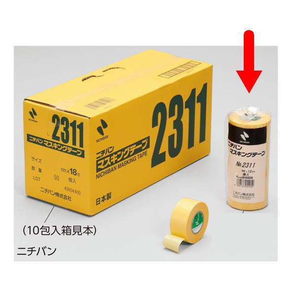 ニチバン マスキングテープ 2311 巾30mm×18m長 4巻 316-753 : イーヅカ