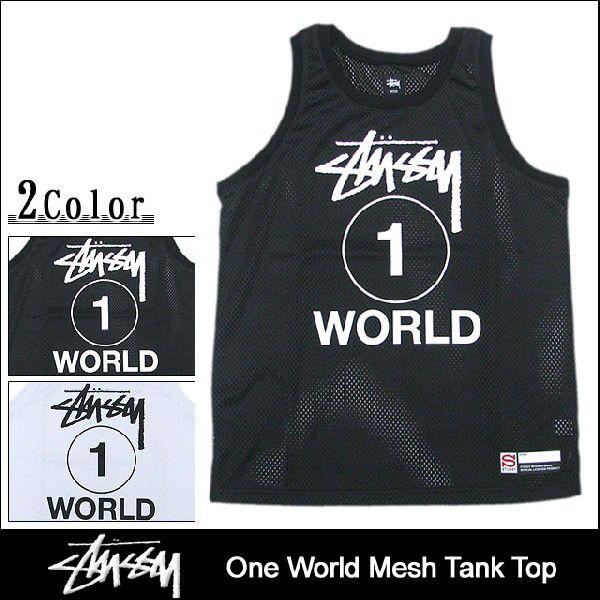 激レア】STUSSY ステューシー タンクトップ ノースリーブ 完売モデル