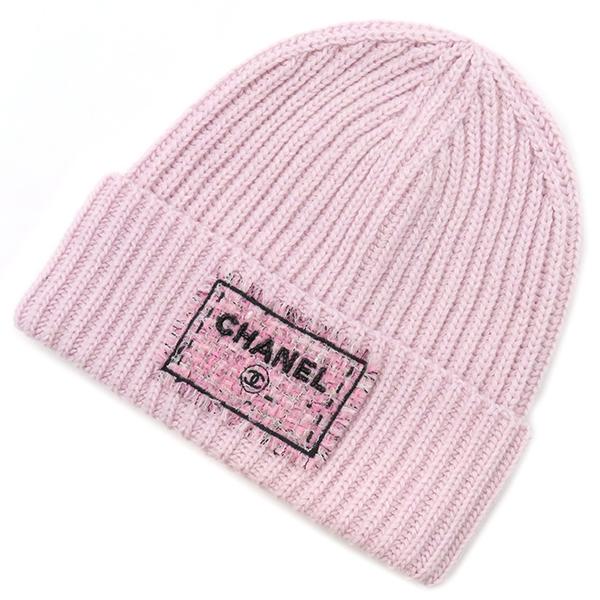 BURBERRY ピンク ニット帽 バーバリー ニット帽子 ピンク BURBERRY