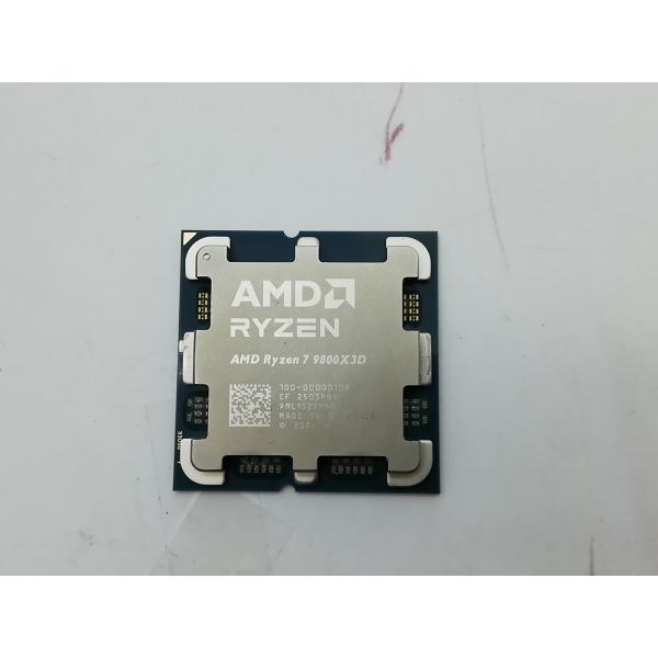 中古】AMD Ryzen 7 9800X3D (4.7GHz/TC:5.2GHz) BOX AM5/8C/16T/L3