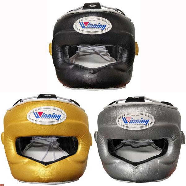 ウイニングフルフェイスヘッドギアブラックМサイズFG-5000