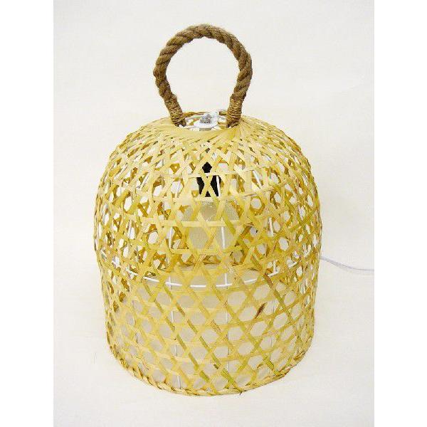 テーブルランプ 竹かご あかりシリーズ かご ナチュラル イシグロ