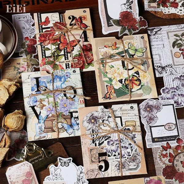 断捨離SALE⟡.·*.海外マステ,コラージュ素材他 大量まとめ売り【C