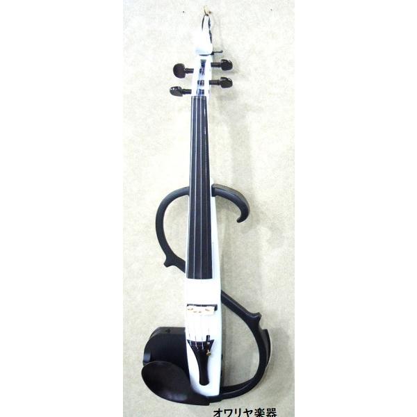 サイレント/消音/エレキバイオリン ホワイト : おかげ様で創業100年