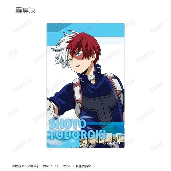 轟焦凍】 僕のヒーローアカデミア トレーディングカードステッカー Ver