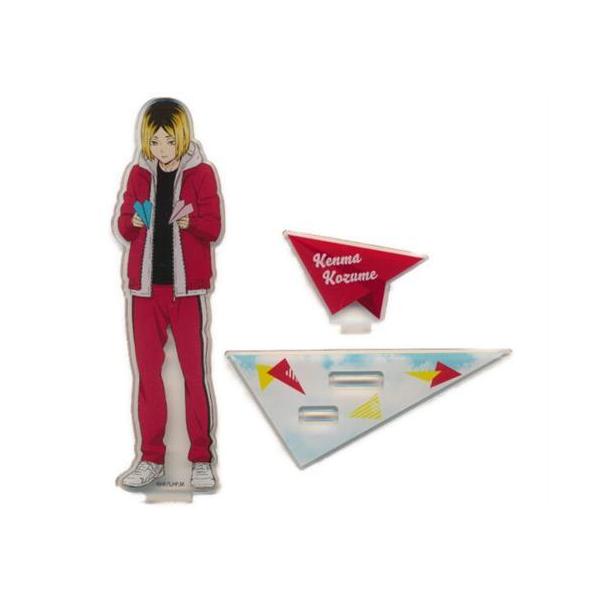 ハイキュー アニメデッキ ホログラム缶バッジ 紙飛行機 孤爪研磨 50点