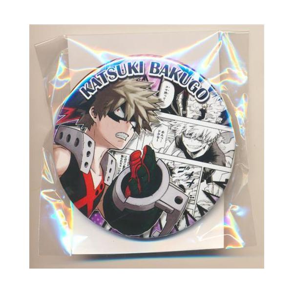 ヒロアカ アニマル缶バッジ 爆豪勝己 バクドック ヒロアカ アニマル缶