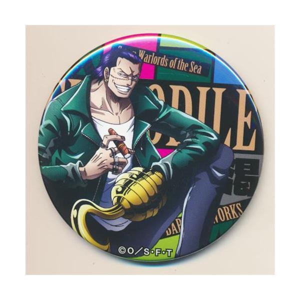 ONE PIECE 輩缶バッジ MUSIC サー・クロコダイル 麦わらストア限定