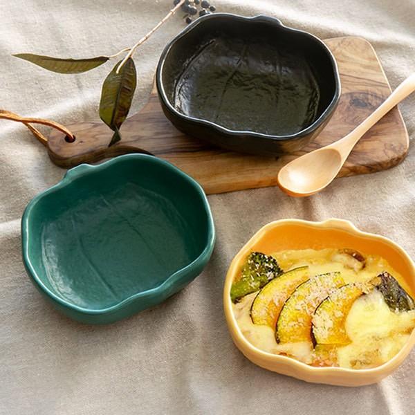 グラタン皿 14cm かぼちゃ ボウル 耐熱皿 陶器 瀬戸焼 日本製 オーブン