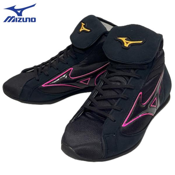 Mizuno ボクシングシューズ ピンク/黒 MIZUNO（ミズノ） ボクシング