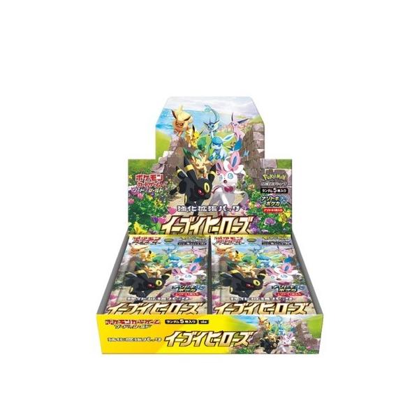 ポケモンカード イーブイヒーローズ シュリンク付き イーブイ