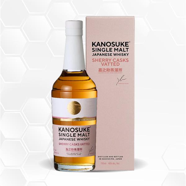 小正醸造 嘉之助 シングルモルト SHERRY CASKS VATTED 48％ 700ml