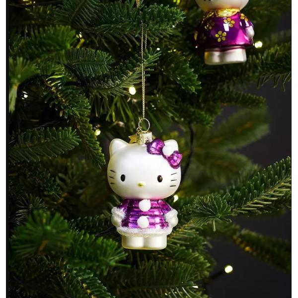 ガラス オーナメント Hello kitty ハロー キティ LIBERTY LONDON