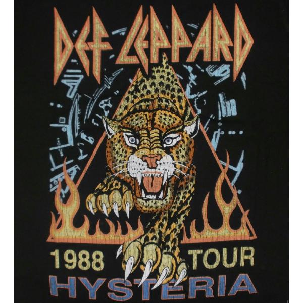 ROCK OFF デフ レパード Tシャツ Def Leppard HYSTERIA '88 正規品