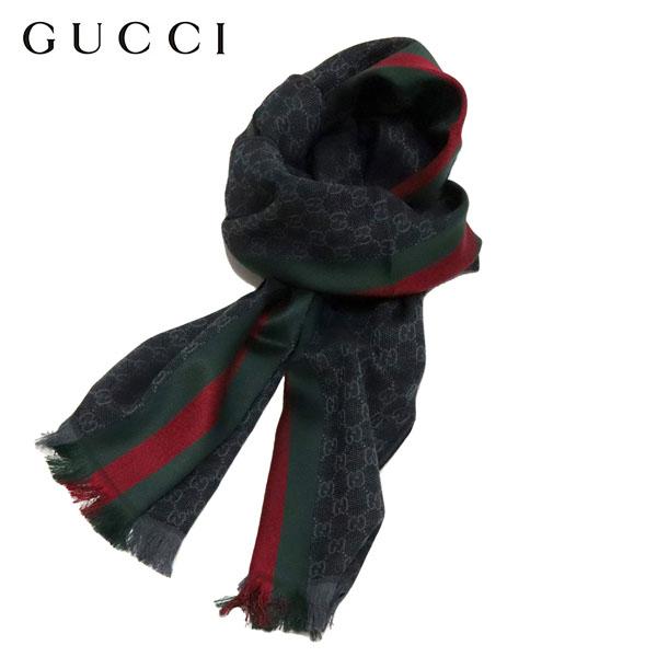 GUCCI（グッチ） マフラー scarf ラッピング可能 【即日発送】 シルク
