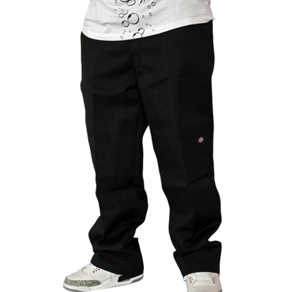 Dickies（ディッキーズ） ルーズフィット パンツ ダブルニー 黒