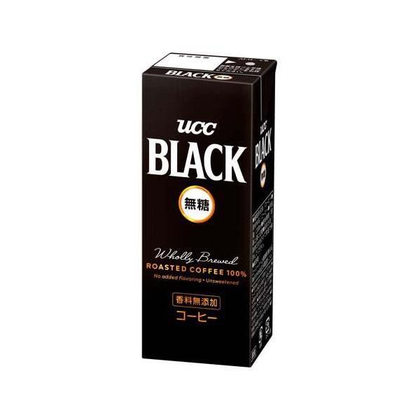 UCC BLACK無糖 ( 200ml*24本入 )/ ブラック アイスコーヒー アイス 紙