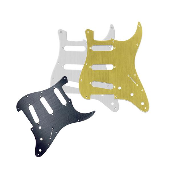 ピックガード ストラト SSS アルミニウム fender ストラトキャスター