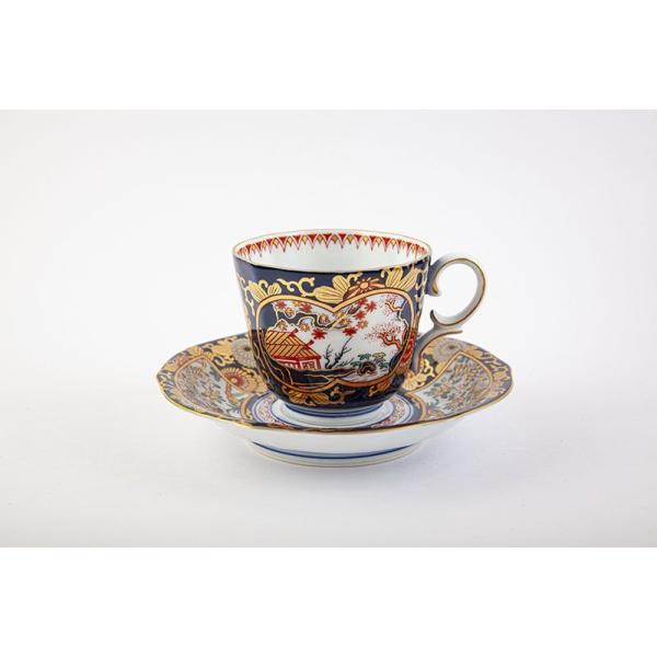 其泉窯 有田焼 琳派古伊万里 コーヒー碗皿|コーヒーカップ ソーサー