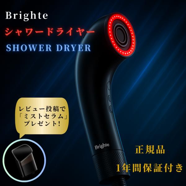 Brighte ブライト シャワードライヤー Brighte 】SHOWER DRYER