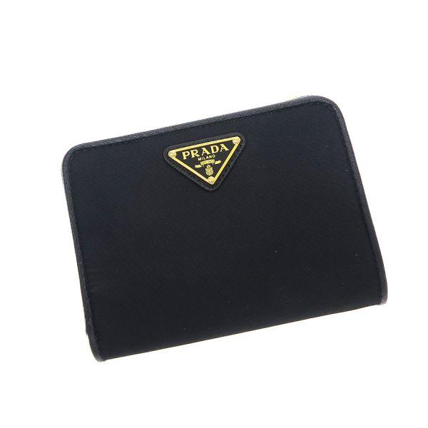 PRADA（プラダ） ナイロン二つ折り財布/アウトレット Bランク. : 質屋
