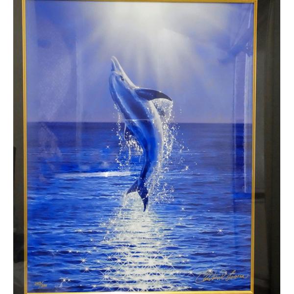 クリスチャンラッセン版画 ブライトフューチャー 65×50 保証書あり