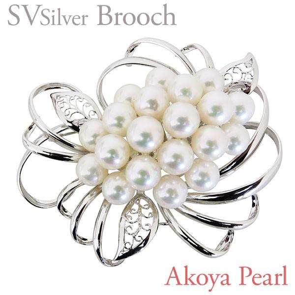 パール ブローチ パールブローチ フォーマル コサージュ あこや本真珠