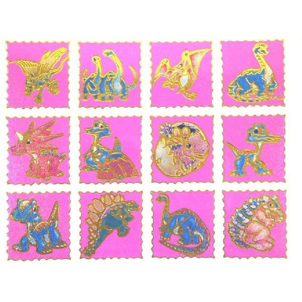 キラキラシール 恐竜 ダイナソー 切手 : SHINSEITECH - 通販 - Yahoo