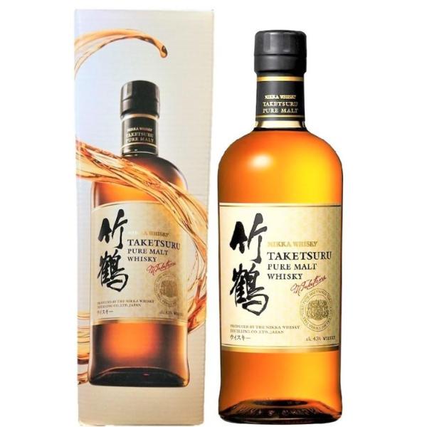 竹鶴 ピュアモルト ニッカ 700ml 箱有り : 道内特化型酒店地酒のよしの