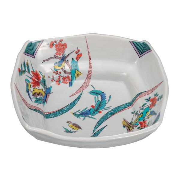 九谷焼 日本の伝統工芸品【九谷焼】 7号鉢 古九谷割取 (K9-287) (K8