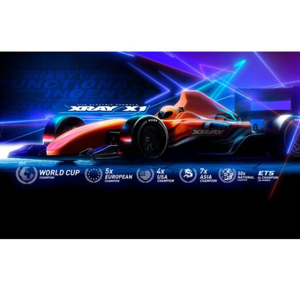XRAY X1 2025 1/10EP F1カーキット [370709#] : スーパーラジコンYahoo
