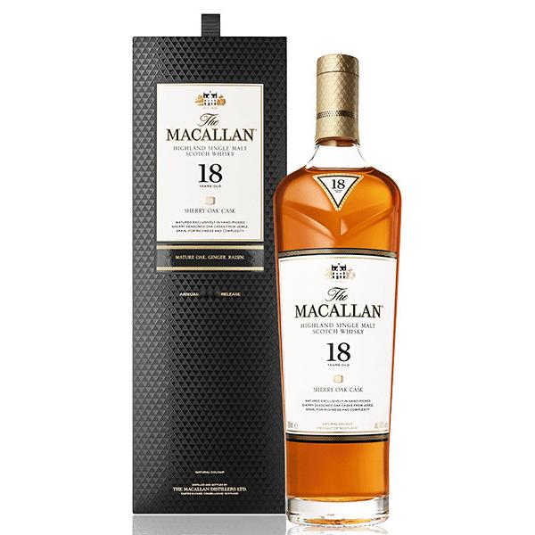 ザ・マッカラン 18年 700ml [正規]（箱付き） : お酒の専門店 酒ポッポ