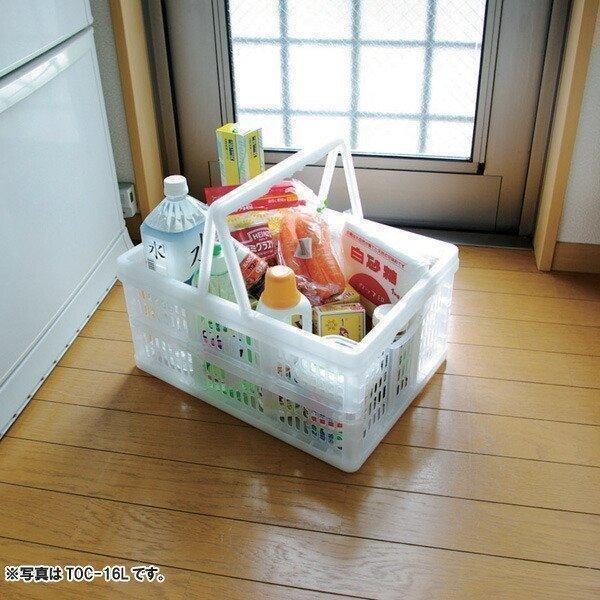 IRIS OHYAMA（アイリスオーヤマ） コンテナボックス 折りたたみ 取っ手