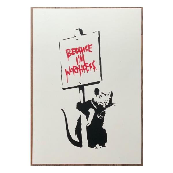 バンクシー Banksy Torquay robot エスタンプリトグラフ バンクシー