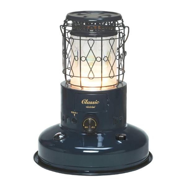 良品 トヨトミ 自然通気形 開放式石油スト－ブ CL-25E インクブルー