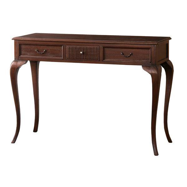 英国アンティーク猫脚コンソールテーブル/木製机/飾り棚サイドテーブル