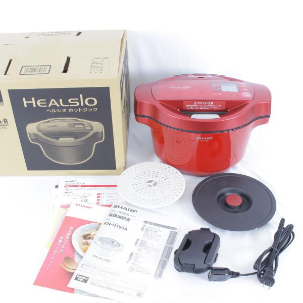 SHARP HEALSIO ホットクック KN-HT99A メニュー集付き業界初 電気無水