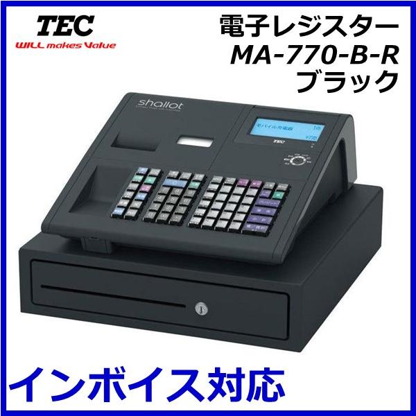 TEC（TOSHIBA） 東芝テック レジ レジスター MA-770 ブラック イン