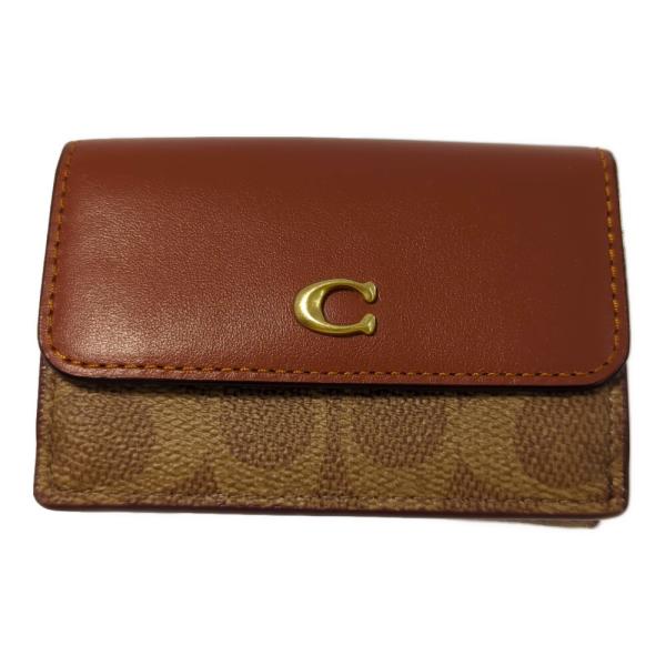 COACH（コーチ） シグネチャー・ミニトライフォールドウォレット・3