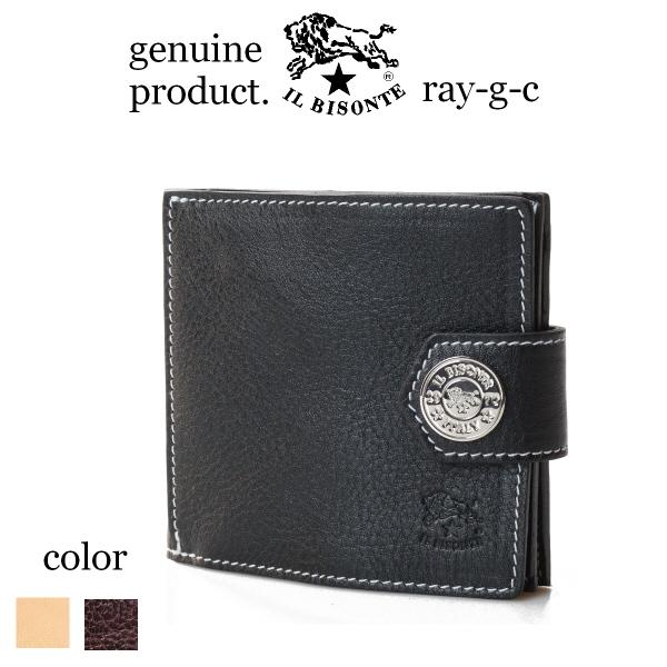IL BISONTE（イルビゾンテ） 財布 シルバーメダル 二つ折り ウォレット